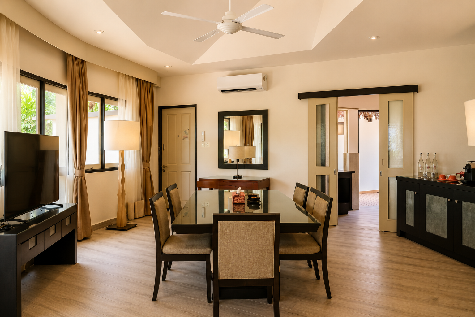 Velavaru Three Bedroom Living Room